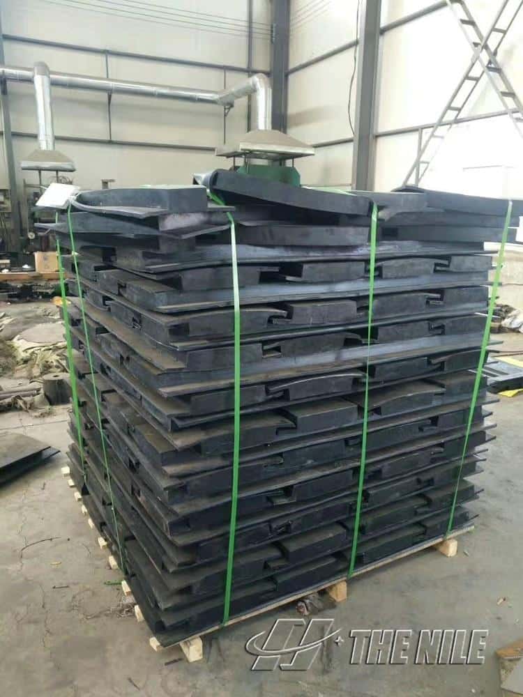 Rubber liner of High Manganese Steel Ball Mill Liner