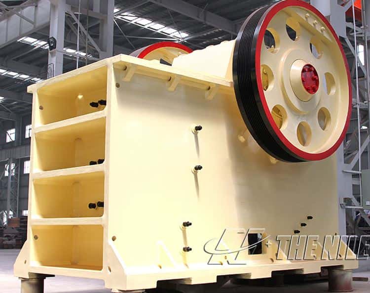 jaw crusher in factory